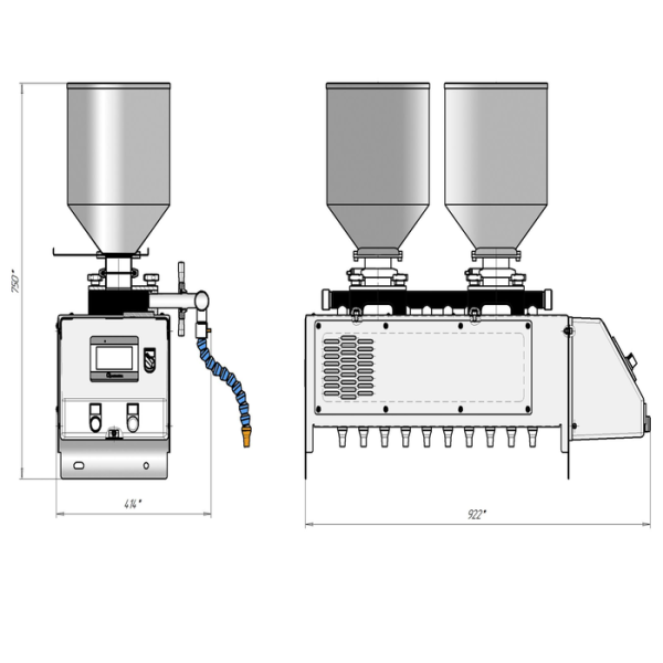 Дозатор начинки «Восход-ДН» 2