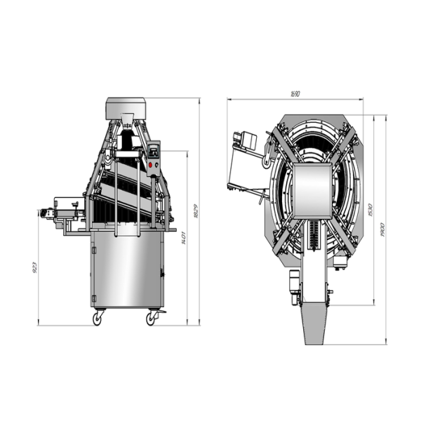 Округлитель теста «Восход-ТО-6»