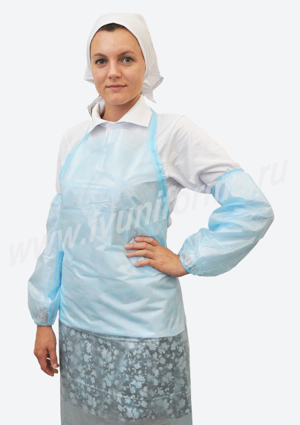 Нарукавники одноразовые из спанбонда унисекс